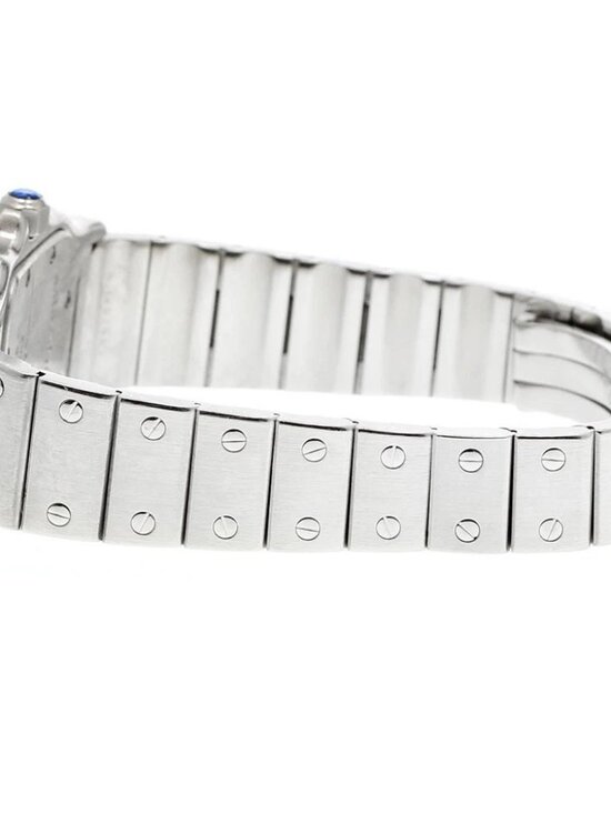 CARTIER Santos GalbeeSM W20017D6 Beige Dial Quartz Ladies Watch_960642